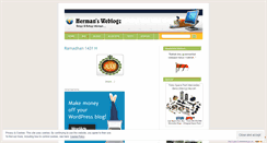 Desktop Screenshot of hermansy.wordpress.com
