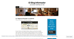 Desktop Screenshot of elbloginformador.wordpress.com