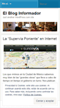 Mobile Screenshot of elbloginformador.wordpress.com