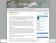 Tablet Screenshot of mkrowing.wordpress.com