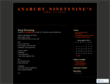 Tablet Screenshot of anarchyninetynine.wordpress.com