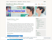 Tablet Screenshot of haehyuk.wordpress.com