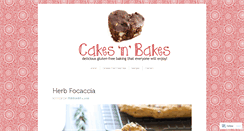 Desktop Screenshot of cakesnbakes.wordpress.com