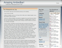 Tablet Screenshot of amazingambedkar.wordpress.com