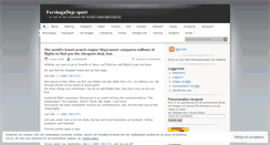 Desktop Screenshot of forshagasport.wordpress.com