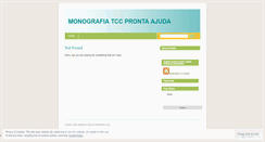 Desktop Screenshot of monografiatccpronta.wordpress.com