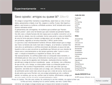 Tablet Screenshot of experimentamente.wordpress.com