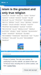 Mobile Screenshot of islamthebestreligion1.wordpress.com