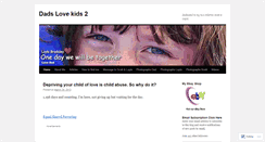 Desktop Screenshot of dadslovekidz2.wordpress.com