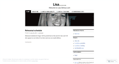 Desktop Screenshot of lisagilmour.wordpress.com