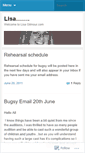 Mobile Screenshot of lisagilmour.wordpress.com