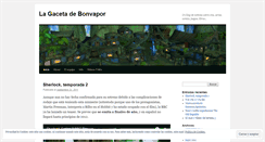Desktop Screenshot of lagacetadebonvapor.wordpress.com