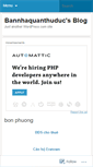 Mobile Screenshot of bannhaquanthuduc.wordpress.com