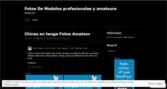 Desktop Screenshot of modelpicz.wordpress.com