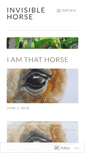 Mobile Screenshot of invisiblehorse.wordpress.com