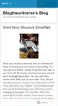 Mobile Screenshot of blogtheuniverse.wordpress.com