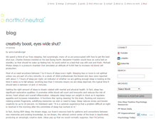 Tablet Screenshot of northofneutral.wordpress.com