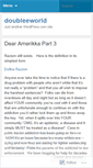 Mobile Screenshot of doubleeworld.wordpress.com