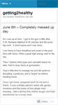 Mobile Screenshot of getting2healthy.wordpress.com