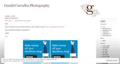 Desktop Screenshot of geraldcarvalho.wordpress.com