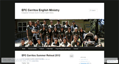 Desktop Screenshot of efccerritosem.wordpress.com