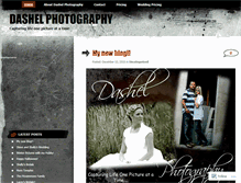 Tablet Screenshot of dashphoto.wordpress.com