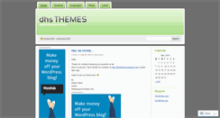 Desktop Screenshot of dhsthemes.wordpress.com