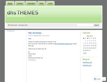 Tablet Screenshot of dhsthemes.wordpress.com
