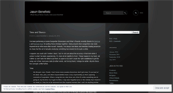 Desktop Screenshot of jasonbenefield.wordpress.com