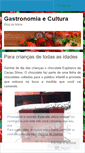 Mobile Screenshot of gastronomiaecultura.wordpress.com