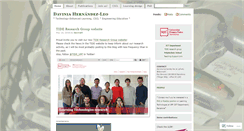 Desktop Screenshot of daviniahl.wordpress.com