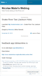 Mobile Screenshot of nicolaematei.wordpress.com