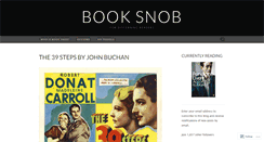 Desktop Screenshot of bookssnob.wordpress.com