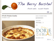 Tablet Screenshot of berrybushel.wordpress.com