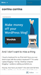 Mobile Screenshot of corrinacorrina.wordpress.com
