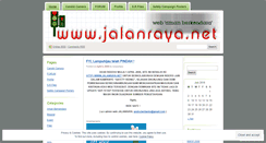 Desktop Screenshot of lampuhijau.wordpress.com