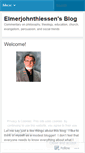Mobile Screenshot of elmerjohnthiessen.wordpress.com