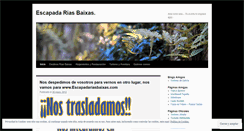 Desktop Screenshot of escapadariasbaixas.wordpress.com