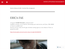 Tablet Screenshot of davienlittlefield.wordpress.com