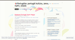Desktop Screenshot of portugalia.wordpress.com