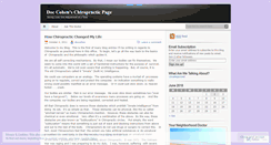 Desktop Screenshot of doccohen.wordpress.com