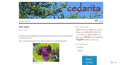 Desktop Screenshot of cedarita.wordpress.com