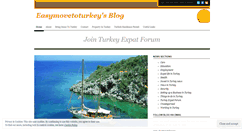 Desktop Screenshot of easymovetoturkey.wordpress.com