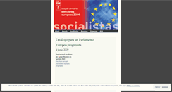 Desktop Screenshot of europeas2009.wordpress.com