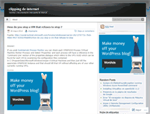 Tablet Screenshot of clippingme.wordpress.com
