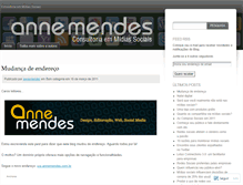 Tablet Screenshot of annemendes.wordpress.com