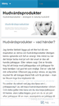 Mobile Screenshot of hudvardsprodukter.wordpress.com