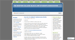 Desktop Screenshot of bcblsa.wordpress.com