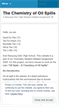 Mobile Screenshot of oilsplat.wordpress.com