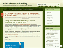 Tablet Screenshot of comunitas.wordpress.com